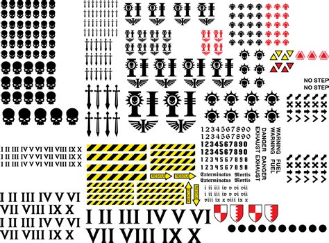 Printable Empire Warhammer Decals