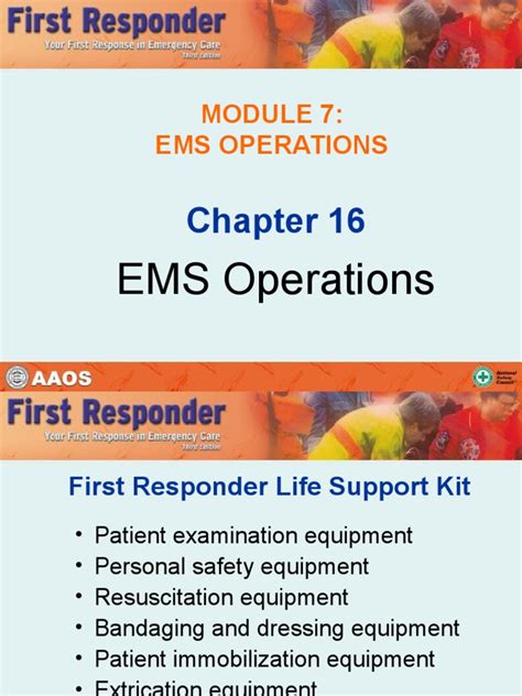 Printable Ems Operations Materials