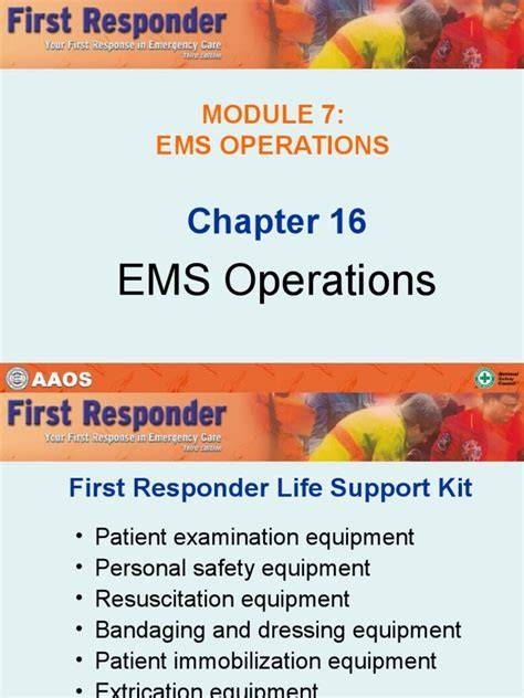 Printable Ems Operations Training