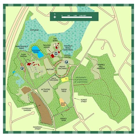 Printable Endicott Park Map