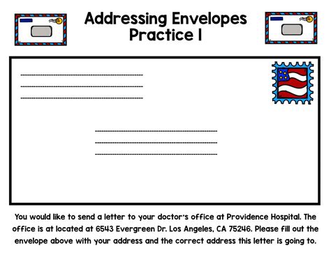 Printable Envelope Address Online Template