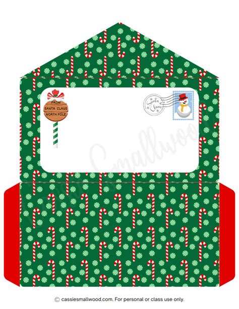 Printable Envelope Holiday Graphics