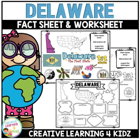 Printable Fact Sheet About Delaware