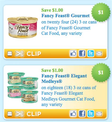 Printable Fancy Feast Coupons