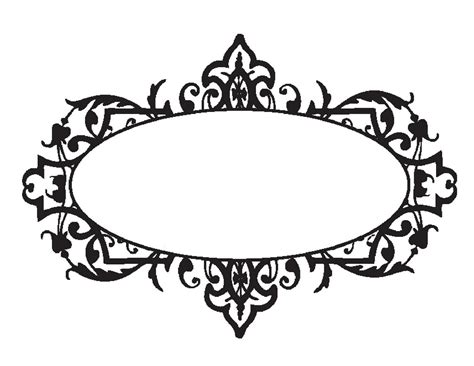 Printable Fancy Text Box