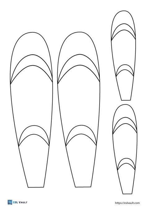Printable Feather Fletch Templates