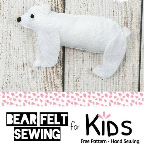 Printable Felt Bear Patterns
