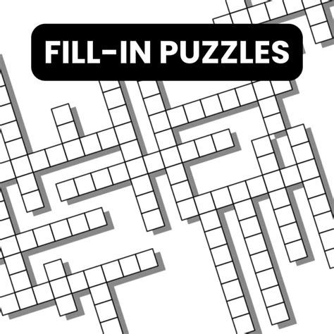 Printable Fill In Puzzles Line Closed Loop