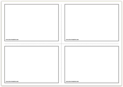 Printable Fillable 16 Flash Cards