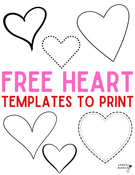Printable Filled In Heart