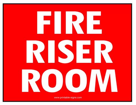 Printable Fire Marker Table Top