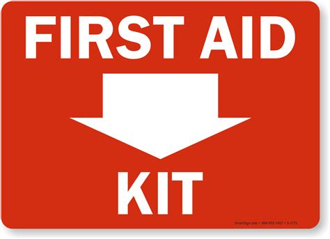 Printable First Aid Kit Stickers