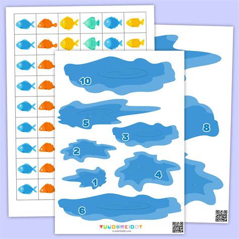 Printable Fish For Counting