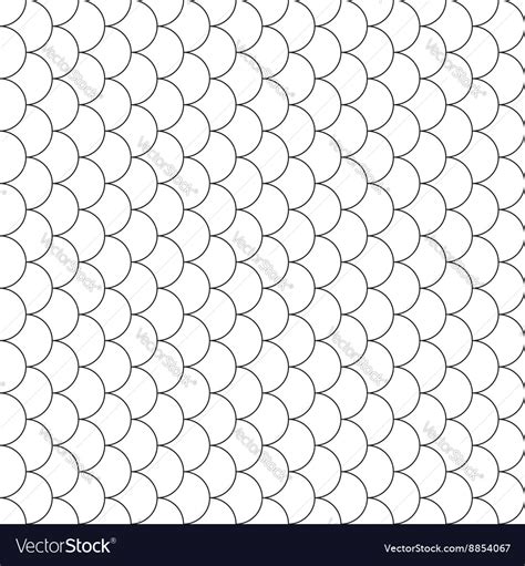 Printable Fish Scale Pattern