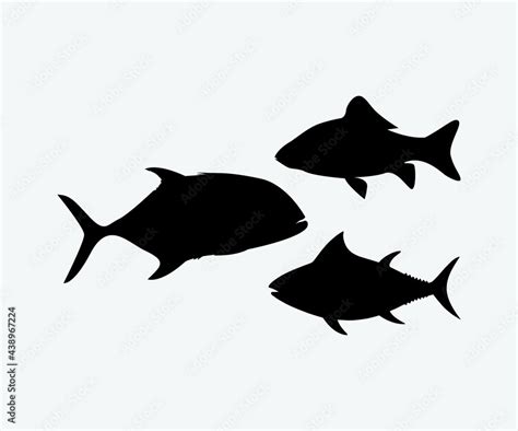Printable Fish Silhouette