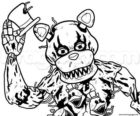 Printable Five Nights At Freddys Nightmare