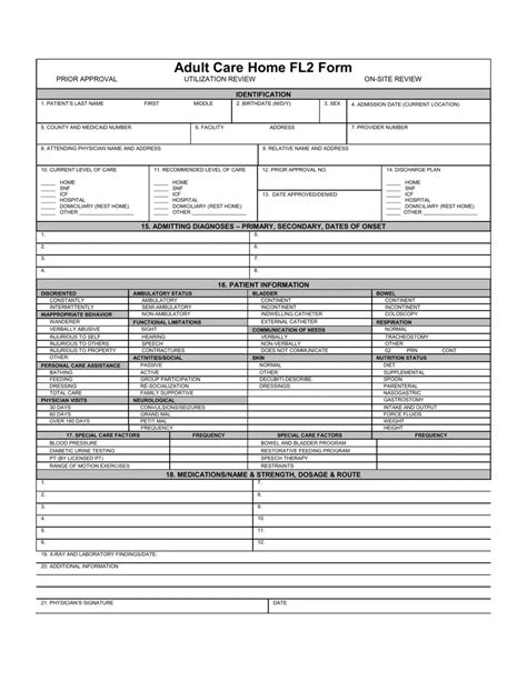 Printable Fl2 Form Nc