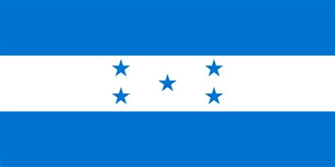 Printable Flag Of Honduras