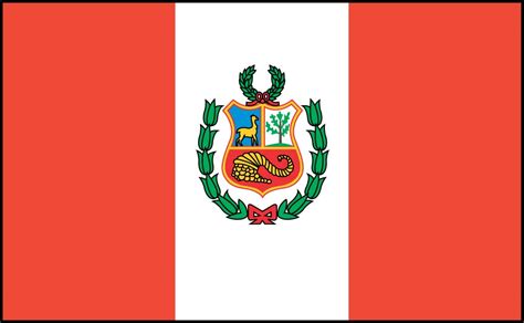 Printable Flag Of Peru