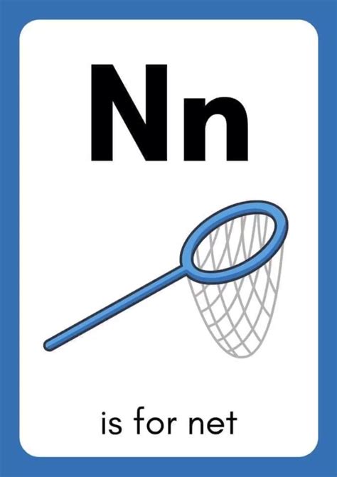 Printable Flash Cards N