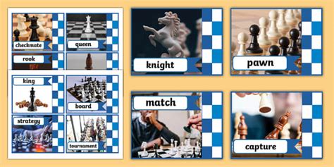 Printable Flash Cards On Chess