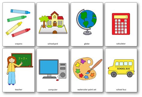 Printable Flashcards For Elementary Students