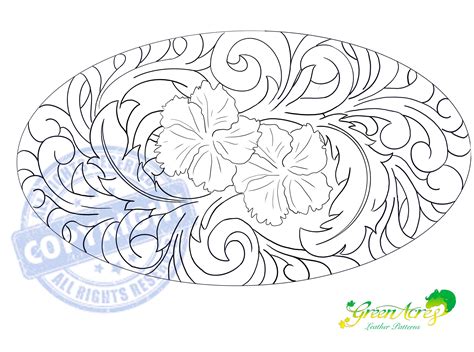 Printable Flower Tooling Patterns