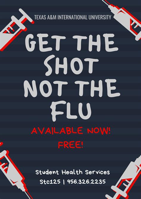 Printable Flu Shot Flyers
