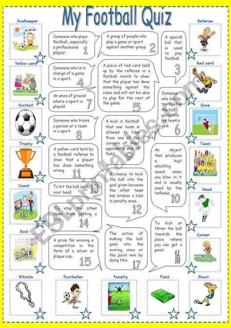 printable football quiz for 8year olds