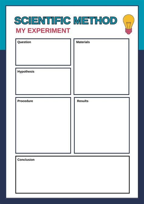 Printable For Scientific Experiment