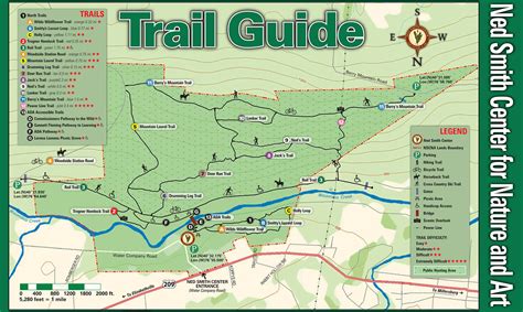 Printable Forest Trail Maps Free