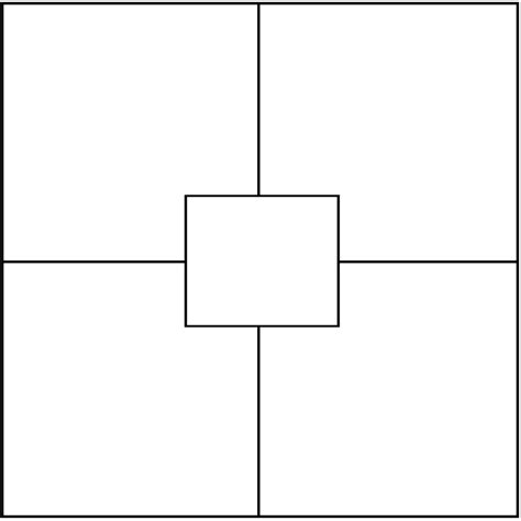 Printable Four Square Template