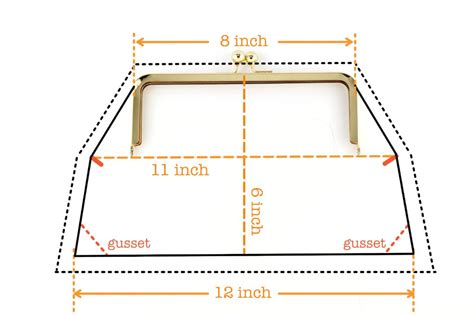 Printable Frame Purse Pattern