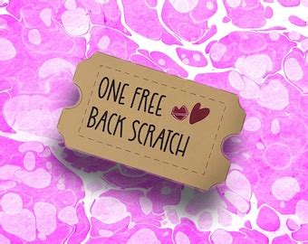 Printable Free Back Scratch Coupon