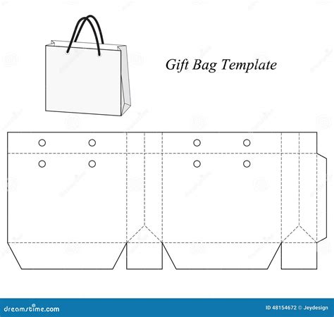 Printable Free Gift Bag Template