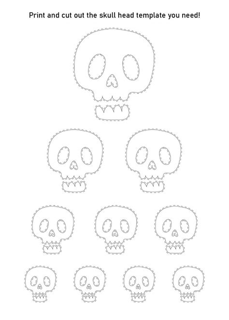 Printable Free Skeleton Heads