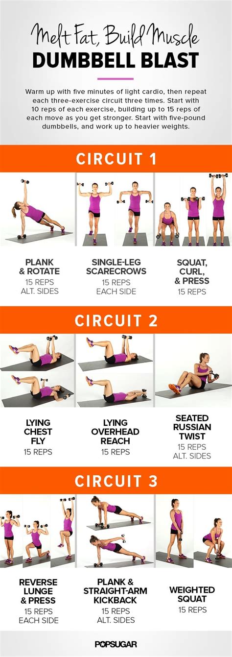 Printable Free Weight Circuit