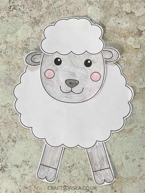 Printable Free Wood Pattern For Rustic Sheep