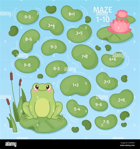 Printable Frog Logic Puzzle