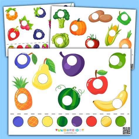 Printable Fruit Cutting Game