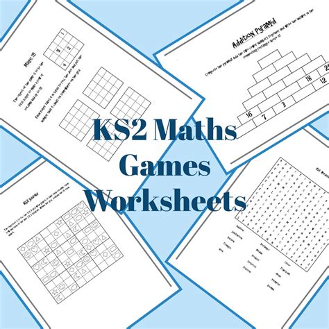 Printable Games For Ks2