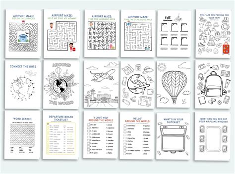 Printable Games For The Plane