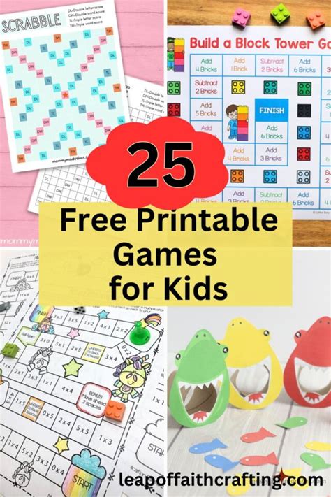 Printable Gams Printable Games