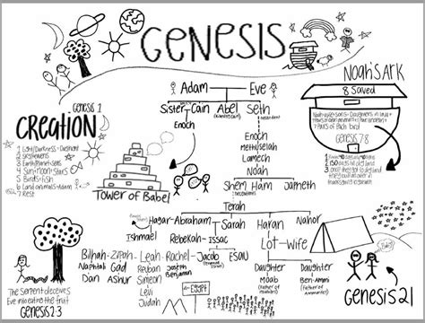 Printable Genesis Bible Study