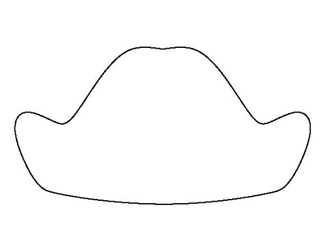 Printable George Washington Hat