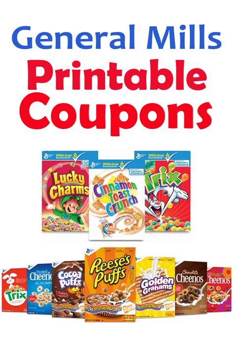 Printable Gf Cereal Coupons