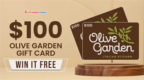 Printable Gift, Olive Garden
