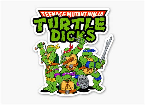 Printable Gift Ninja Turtle Dicks