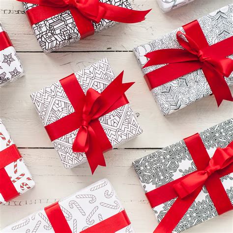 Printable Gift Wrap Ribbon