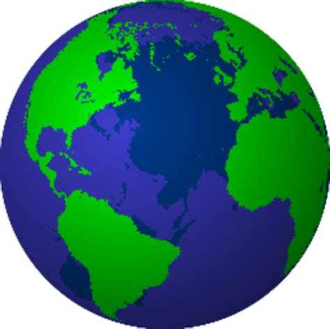 Printable Globe Of Earth